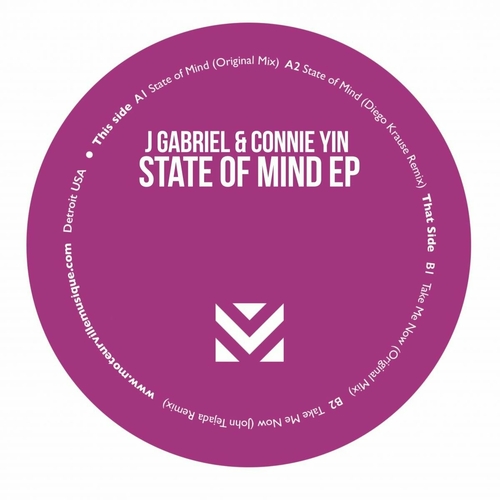 J Gabriel & Connie Yin - State Of Mind EP [ONYSIA006]